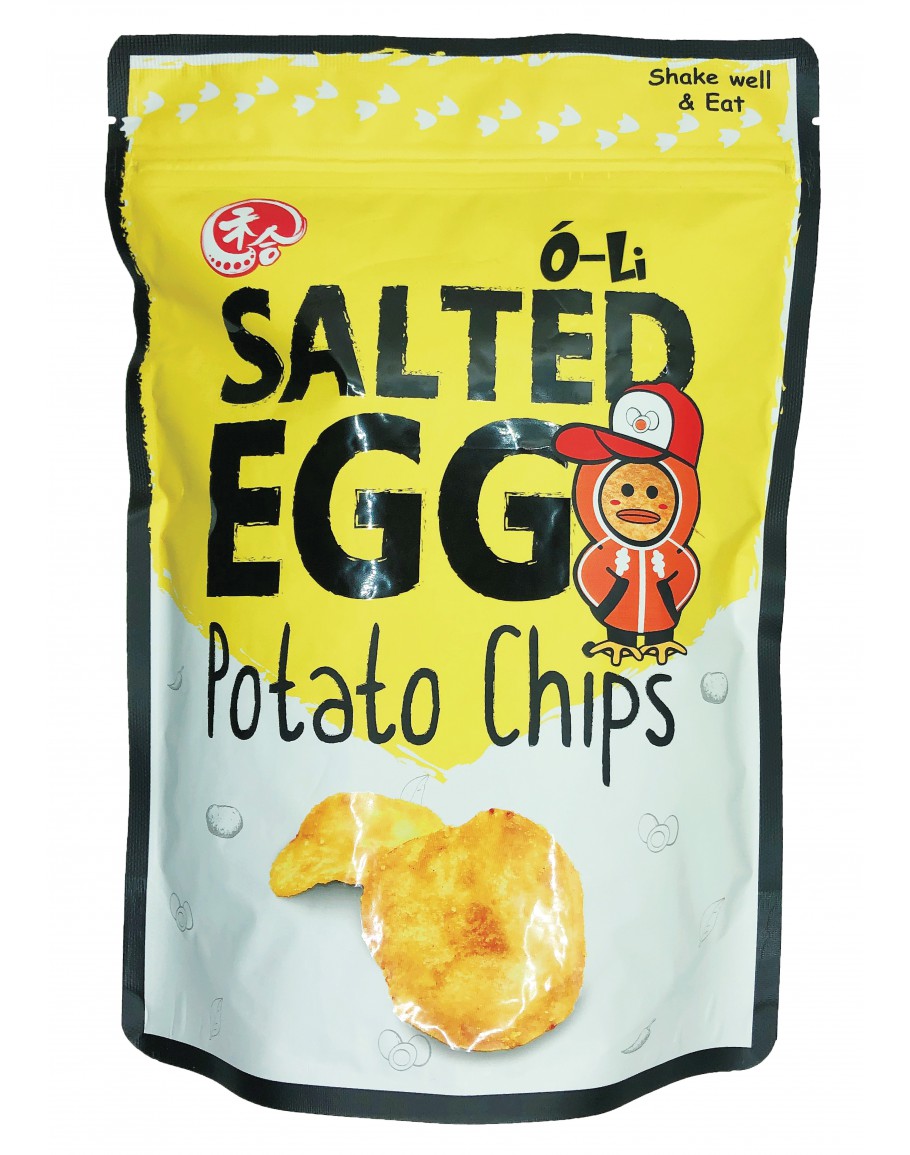 OLi Salted Egg Potato Chips 100gm